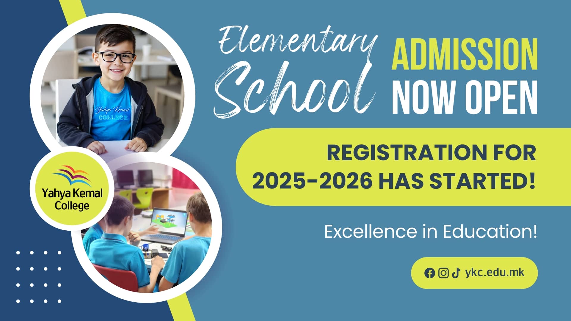 Registration for 2025-2026 has Started!